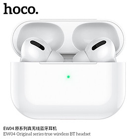 Tai nghe Bluetooth TWS Hoco EW04 hỗ trợ định vị, popup, đổi tên, cảm ứng chạm - Hàng chính hãng