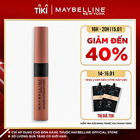 Son kem lì nhẹ môi Maybelline New York phiên bản tông đất giới hạn Sensational Liquid Matte 7ml