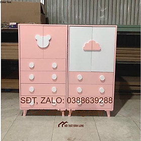 Mẫu Tủ quần áo trẻ em mới đẹp