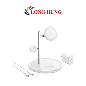 Mua Đế sạc Anker MagGo Wireless 3 in 1 USB-C 15W Charge.Stand B25M3 - Hàng chính hãng