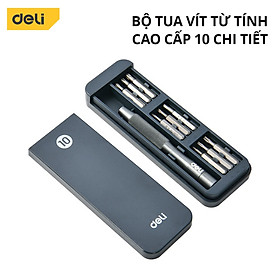 Bộ tuốc nơ vít 44 in 1 Deli Cao Cấp Tua vít từ tính Sửa điện thoại, Máy tính, Ổ điện