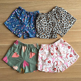 Quần đùi bé gái 8-25kg