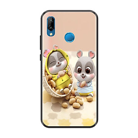 Ốp lưng TPU viền dẻo cho điện thoại HUAWEI NOVA 3E Hình Chuột Tết 2020 Mẫu 08