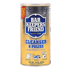 Bột làm sạch đa năng Bar Keepers Friend Cleanser nhập khẩu USA chính hãng