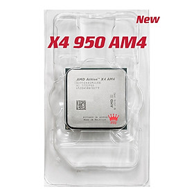 AMD Athlon X4 950 3.5GHz Quad-THREAD-THREAD 28NM 65W Bộ xử lý CPU YD950XAGM44AB AM4 MỚI mà không cần làm mát