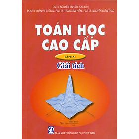 Toán Học Cao Cấp, Tập Hai: Giải Tích (Tái bản lần thứ tư – năm 2023)