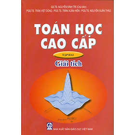 Toán Học Cao Cấp, Tập Hai: Giải Tích (Tái bản lần thứ tư – năm 2023)