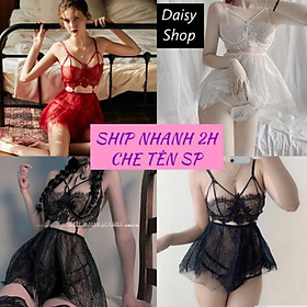 Đầm ngủ sexy mẫu mới 2020 - váy ngủ sexy ren hở ngực
