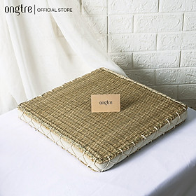 Nệm cói/đệm ngồi bệt cói ONGTRE cao cấp dành cho nhà hàng, quán cafe, phòng khách, đệm yoga