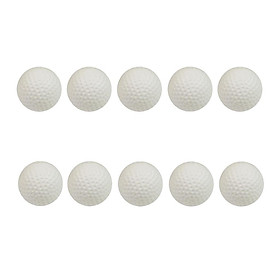 10Pcs Golf Training Balls for Swing , Driving Range, Home Use - 63mm Diameter - Choice