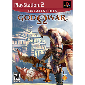 Hình ảnh combo 2 Game god of war 1 và 2 ps2 như hình