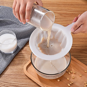 Rây, Vợt Lọc Sữa Hạt - Dụng Cụ Lọc Sữa Đậu Nành Bằng Nhựa Tiện Dụng Cho Nhà Bếp