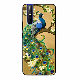 Ốp Lưng in cho Vivo V15 Mẫu Cô Gái Mèo - Hàng Chính Hãng