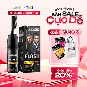 Gel Lược Nhuộm Phủ Bạc Argan Oil & Olive Oil Flash