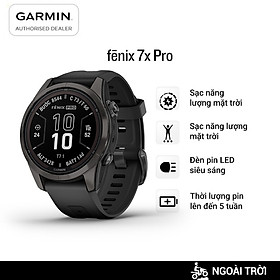 Mua Đồng hồ Thông Minh Garmin fēnix 7S Pro Sapphire Solar (Black) - Hàng Chính Hãng