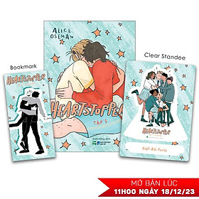 Heartstopper - tập 5 - bản đặc biệt - tặng kèm bookmark + clear standee