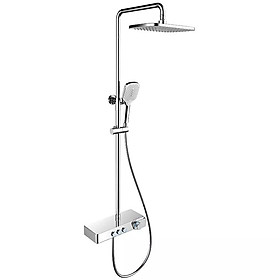 Mua Cây sen nóng lạnh màn hình LED thể hiện nhiệt độ dòng nước và thời gian tắm Eurolife EL-SC917