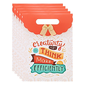 Combo 5 Túi Giấy Trung Nắp Phước Thịnh (Creativity)