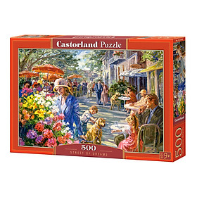 Xếp hình puzzle Street of Dreams 500 mảnh CASTORLAND B0053438