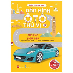 Dán hình ô tô thú vị - siêu xe siêu đẹp