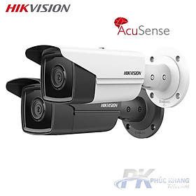 Mua Camera IP Acusense  thân trụ 2.0 Megapixel HIKVISION DS-2CD2T23G2-2I - Hàng Chính Hãng