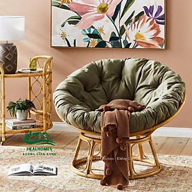 Mua GHẾ THƯ GIÃN PAPASAN KÈM VẢI BỐ CAO CẤP CHỊU TẢI 200KG  GHẾ LƯỜI / HealHomes – Không Gian Xanh