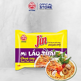 Hình ảnh Combo 6 gói Mì Jin lẩu Thái Ottogi 115g