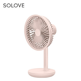 >> SO SÁNH GIÁ QUẠT TÍCH ĐIỆN XIAOMI SOLOVE F5 - HÀNG NHẬP KHẨU | Shopee Lazada Sendo Tiki | Nên mua ở đâu rẻ nhất 56 Quạt tích điện để bàn Xiaomi - Solove F5, chạy 12 tiếng, pin 4000mAh, công suất 5W, 3 tốc độ, có tuốc năng quay, 3 màu