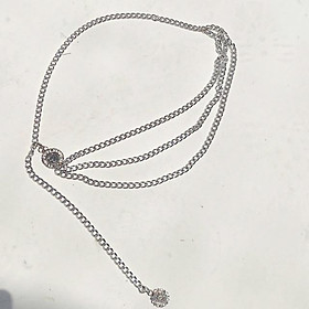 Chain belt xích phong cách Âu Mỹ ảnh thật