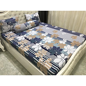 Bộ Drap Thun Lạnh Hàn Quốc cực bền màu , (4 món) đủ size