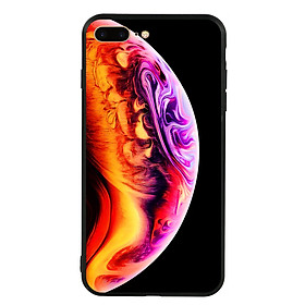 Ốp lưng viền TPU cho điện thoại Iphone 7 Plus/8 Plus -Moon 06