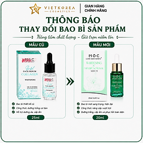 Tinh Chất Cấp Ẩm Dưỡng Trắng Da - Đa Chức Năng MOC LOVE SKIN WHITE 20ml