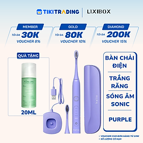 Bàn Chải Điện Halio Sonic Whitening Toothbrush Pro