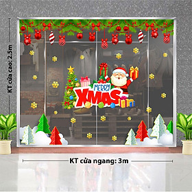 Mua Decal trang trí NOEL 2024 combo số 46