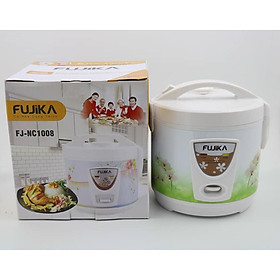 Nồi Cơm Điện Nắp Gài FUJIKA FJ-NC1008 1 lít - Màu Ngẫu Nhiên - Hàng Chính