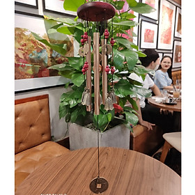 Chuông gió phong thủy 4 thanh may mắn