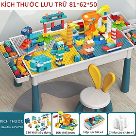 Mua Bàn xếp hình cho bé đa chức năng giúp trẻ thông minh và phát triển trí tuệ