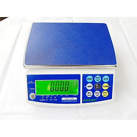 Cân Điện Tử để bàn - 30kg sai số 1g, màn hình xanh