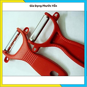 Mua Nạo  dao bào rau củ quả cán nhựa đỏ siêu bén
