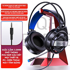 Mua Tai Nghe Chụp Tai Có Dây Có Mic Jack Cắm 3.5mm Dành Cho Pc Máy Tính Bảng Laptop