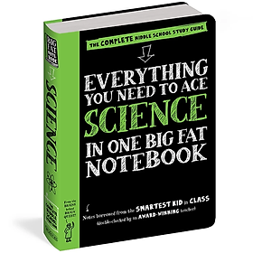 Hình ảnh Review sách Sách - Everything you need to ace science - Sổ Tay Khoa Học ( Tiếng Anh ), Tổng Hợp Kiến Thức Khoa Học Từ Lớp 4 Đến Lớp 9 - Á Châu Books - Bìa Cứng, In Màu