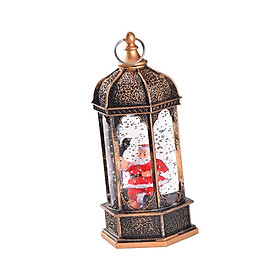 Christmas Lantern Decorative with Led, Light up Christmas Lantern Christmas Hanging Lantern for Wedding Party Home Office
