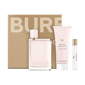 Bộ Nước Hoa Nữ Burberry Her EDP Gift Set 