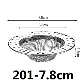 Lưới lọc Inox thoát sàn phòng tắm, lọc lông tóc giúp thoát nước nhanh, chống tắc nghẽn