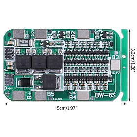 Mua Mạch 6S 24V 12A  sạc và bảo vệ pin Li-ion 3.7V  6 cell nối tiếp