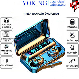 Mua Tai nghe bluetooth không dây Yoking F9 10 phiên bản thế hệ 10 âm thanh nghe gọi HD  nút điều kiểm cảm ứng hàng chính hãng