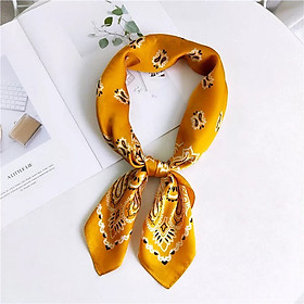 Khăn bandana lụa vuông size 70x70cm Khăn hiphop lụa vuông - Mã 7009
