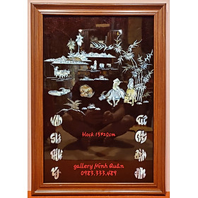 Mua Đốc lịch khảm ốc sơn mài - Quê hương