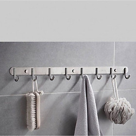 Mua Móc treo quần áo 8 móc inox_ dài 50cm