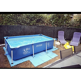 Mua Bể bơi khung kim loại di động 3m x 2m cao 75cm